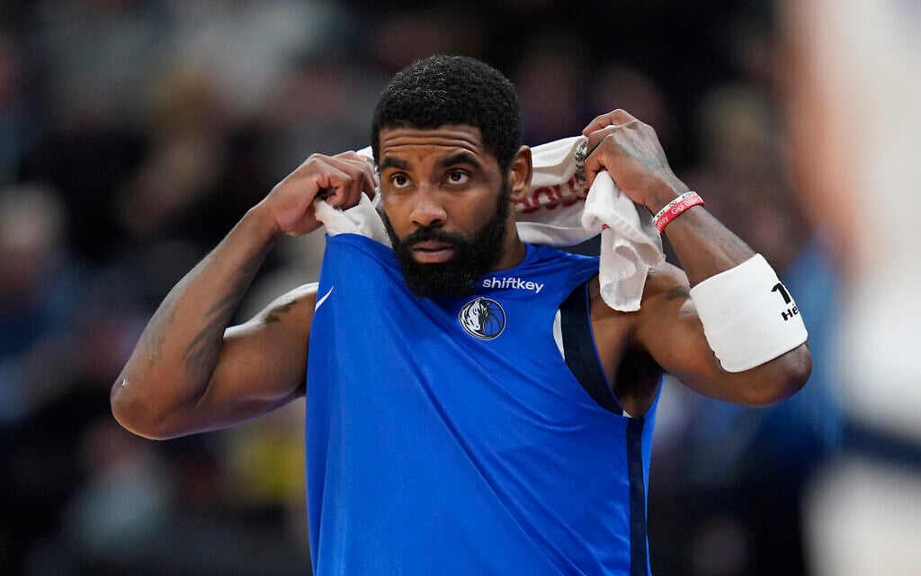 Kyrie Irving offers to pay NFL star’s fine for pro-Palestinian eyeblack