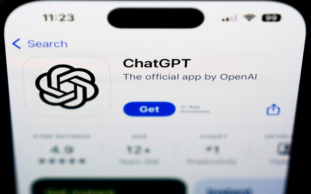 A ChapGPT logo is seen on a smartphone in West Chester, Pa., Wednesday, Dec. 6, 2023. (AP Photo/Matt Rourke, File) A ChapGPT logo is seen on a smartphone in West Chester, Pa., Wednesday, Dec. 6, 2023. (AP Photo/Matt Rourke, File)