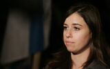 Yuval Arad, the daughter of Ron Arad, March 9, 2009 (Uri Lenz/Flash 90)