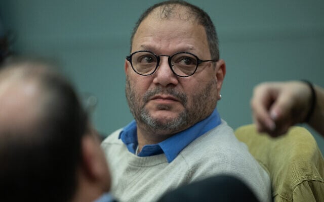 MK Ofer Cassif attends a Knesset House Committee meeting in Jerusalem on January 30, 2024. (Yonatan Sindel/Flash90) MK Ofer Cassif attends a Knesset House Committee meeting in Jerusalem on January 30, 2024. (Yonatan Sindel/Flash90)