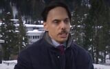 Screen capture from video of Saudi Arabia's Foreign Minister Faisal bin Farhan during an interview with CNN, January 21, 2024. (YouTube. Used in accordance with Clause 27a of the Copyright Law)