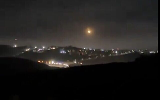 The scene of an alleged shooting attack in the West Bank settlement of Adora on January 12, 2024. (Screen capture/X) The scene of an alleged shooting attack in the West Bank settlement of Adora on January 12, 2024. (Screen capture/X)