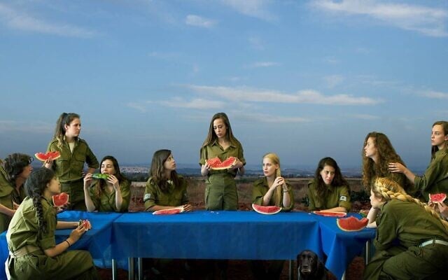 Angelika Sher's photographic work, part of the Fifth Mediterranean Biennale and 'Anybody Home?' exhibit at Wizo Haifa through March 2024 (Courtesy)