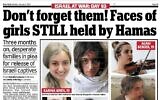An inside page from the Daily Mail, January 8, 2024.