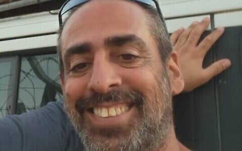 Yaron Shahar, 51, was killed by Hamas terrorists outside Kibbutz Nir Yitzhak on October 7. (IDF)