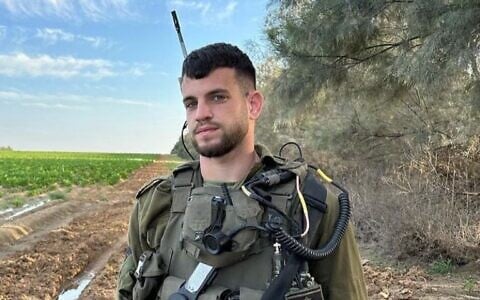 Staff Sgt. Tomer Yaakov Ahimas who was killed by Hamas on October 7, 2023 and abducted to Gaza. (IDF)