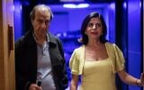 'Karaoke,' a film screening at Seret Film Festival in Barcelona, stars Sasson Gabay and Rita Shukrun. (Greenwich Entertainment via JTA)