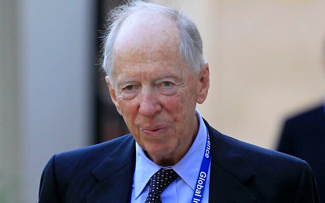 Lord Jacob Rothschild arrives for a reception hosted by Britain's Prince Charles at Clarence House in London, July 26, 2012. (AP Photo/Sang Tan) Lord Jacob Rothschild arrives for a reception hosted by Britain's Prince Charles at Clarence House in London, July 26, 2012. (AP Photo/Sang Tan)