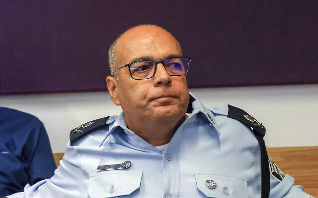 Head of Lahav 433, Deputy Superintendent Moti Levi, at a court hearing in the submarine affair at the Tel Aviv District court, on September 14, 2023. (Flash90) Head of Lahav 433, Deputy Superintendent Moti Levi, at a court hearing in the submarine affair at the Tel Aviv District court, on September 14, 2023. (Flash90)
