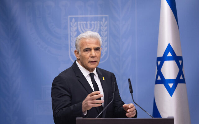 Opposition leader and head of the Yesh Atid party Yair Lapid leads a faction meeting at the Knesset in Jerusalem (Photo by Yonatan Sindel/Flash90) Opposition leader and head of the Yesh Atid party Yair Lapid leads a faction meeting at the Knesset in Jerusalem (Photo by Yonatan Sindel/Flash90)