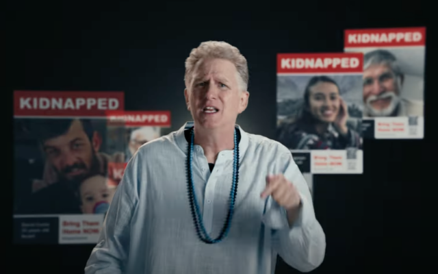 Actor Michael Rapaport appears in Superbowl-timed ad, released February 8, 2024, asking audiences for support for the release of hostages held by Hamas. (YouTube Screenshot) Actor Michael Rapaport appears in Superbowl-timed ad, released February 8, 2024, asking audiences for support for the release of hostages held by Hamas. (YouTube Screenshot)
