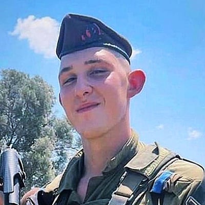 Sgt. Nathanel Young who was killed near the Re'im military base on October 7, 2023. (Courtesy)