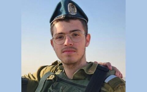Lt. Yoav Malayev who was killed on the Zikim base on October 7, 2023. (IDF)