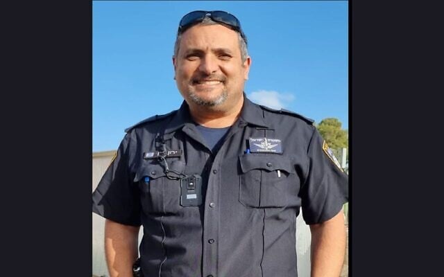 Command Sgt. Maj. Yaron Morris Dayan who was killed in Sderot on October 7, 2023. (Israel Police)