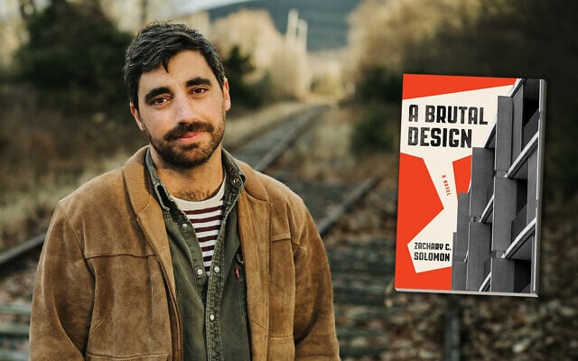 Zachary Solomon's dystopian novel, 'A Brutal Design,' puts a Jewish protagonist at the center of a deceptive experiment in communal living. (Lanternfish Press via JTA)