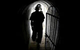 Hamas's Gaza Strip leader Yahya Sinwar in a tunnel in southern Gaza's Khan Younis, October 10, 2023. (Israel Defense Forces)