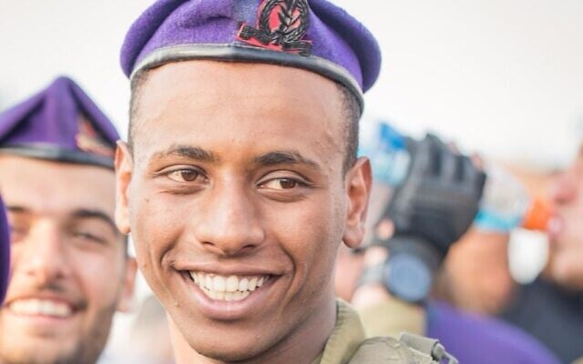 Staff sergeant Narya Belete, 21, from Shavei Shomron, killed in action in south Gaza, February 24, 2024. (Israel Defense Forces) Staff sergeant Narya Belete, 21, from Shavei Shomron, killed in action in south Gaza, February 24, 2024. (Israel Defense Forces)