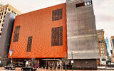 A view of the National Museum of American Jewish History in Philadelphia, March 17, 2020. (Gilbert Carrasquillo/Getty Images via JTA)