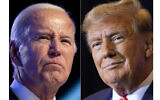This combo image shows US President Joe Biden, left, January 5, 2024; and Republican presidential candidate former US president Donald Trump, right, January 19, 2024. (AP Photo, File).