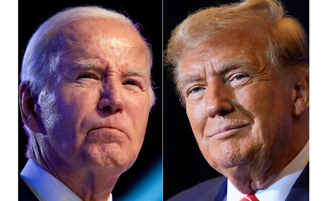 This combo image shows US President Joe Biden, left, January 5, 2024; and Republican presidential candidate former US president Donald Trump, right, January 19, 2024. (AP Photo, File). This combo image shows US President Joe Biden, left, January 5, 2024; and Republican presidential candidate former US president Donald Trump, right, January 19, 2024. (AP Photo, File).