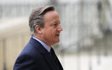 British Foreign Secretary David Cameron arrives to attend the annual Commonwealth Day Service of Celebration at Westminster Abbey in London, Monday, March 11, 2024. (AP/Kirsty Wigglesworth)
