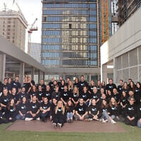 Employees at Tel Aviv-based venture group Team8. (Courtesy)