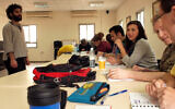Young immigrants learn hebrew at an ulpan, February 9, 2011. (Sophie Gordon)