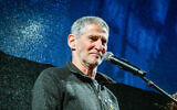 File: Yair Golan speaks during an anti-government protest in Tel Aviv, March 2, 2024. (Avshalom Sassoni/Flash90)