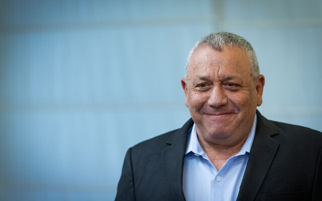 War cabinet observer Gadi Eisenkot attends a press conference at the Knesset in Jerusalem, March 13, 2024. (Yonatan Sindel/Flash90) War cabinet observer Gadi Eisenkot attends a press conference at the Knesset in Jerusalem, March 13, 2024. (Yonatan Sindel/Flash90)