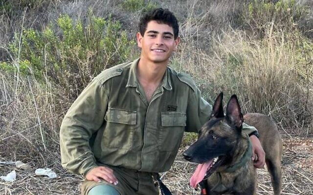 Staff Sgt. David Sasson, 21, killed fighting in Gaza on March 6, 2024. (Israel Defense Forces)
