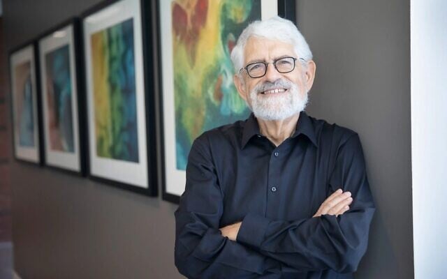 Prof. Haim Sompolinsky, winner of The Brain Prize for 2024. (Kris Snibbe/Harvard University)