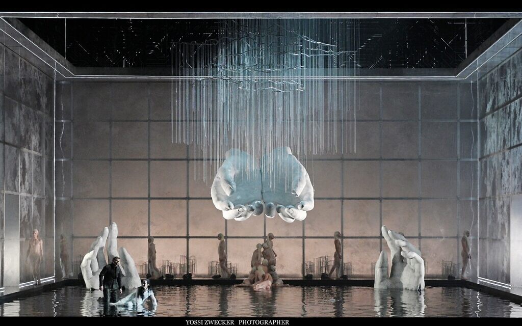 From the Israeli Opera production of 'Rusalka' that opened March 4, 2024 (Courtesy Yosi Zveker)