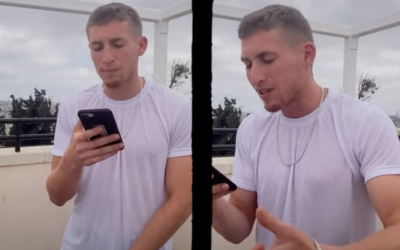 Sergeant Aner Shapira, who was killed by Hamas terrorists on October 7 at the Supernova, was a musician and rapper, and his family has produced an album of his songs. (Courtesy)