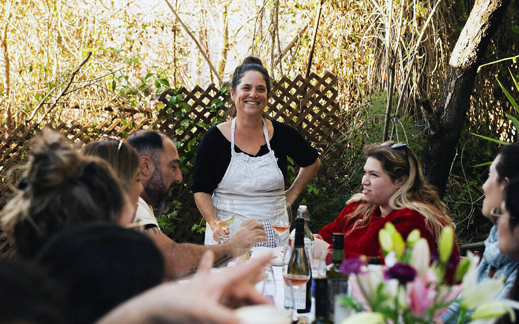 Nurit Hertz will host foraging tours and plant-based meals in her Matat home during the Israeli Culinary Festival, March 27-April 12, 2024 (Courtesy Eden Saada) Nurit Hertz will host foraging tours and plant-based meals in her Matat home during the Israeli Culinary Festival, March 27-April 12, 2024 (Courtesy Eden Saada)