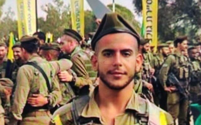Staff Sgt. Ori Carmi, killed while battling Hamas gunmen attacking the Nahal Oz army base on October 7, 2023. (IDF) Staff Sgt. Ori Carmi, killed while battling Hamas gunmen attacking the Nahal Oz army base on October 7, 2023. (IDF)