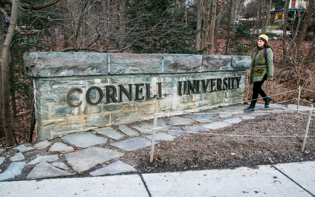 Cornell denounces student’s viral antisemitic remarks, but won’t bar him from campus