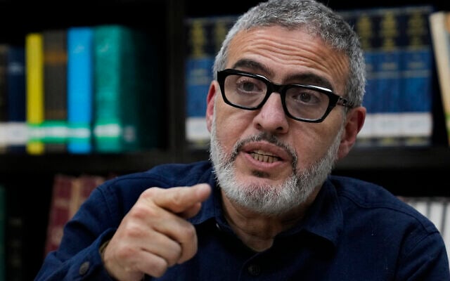 Dr. Ghassan Abu Sitta, a Palestinian-British plastic surgeon speaks during an interview with The Associated Press at the Institute for Palestine Studies in Beirut, Lebanon, Dec. 9, 2023. (AP Photo/Hussein Malla, File) Dr. Ghassan Abu Sitta, a Palestinian-British plastic surgeon speaks during an interview with The Associated Press at the Institute for Palestine Studies in Beirut, Lebanon, Dec. 9, 2023. (AP Photo/Hussein Malla, File)