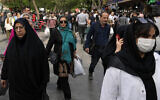 Illustrative: People walk around the old main bazaar in Tehran, Iran, Tuesday, April 16, 2024. (AP Photo/Vahid Salemi)