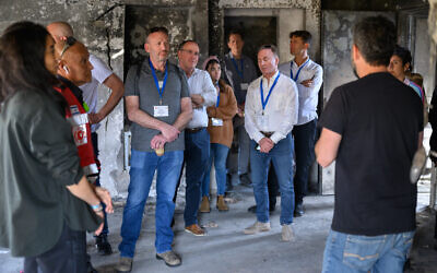 Doug Seserman during leadership mission - credit Dani Machlis