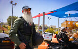 Members of the emergency squad of Safed take part in a drill on April 5, 2024. (Photo by David Cohen/Flash90)