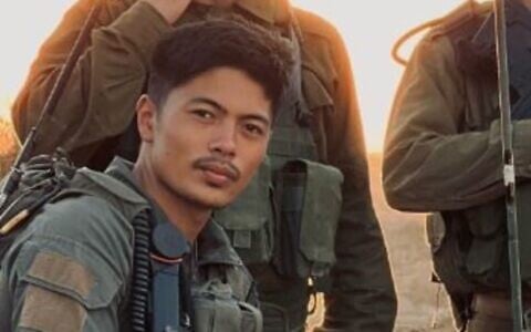 Sgt. First Class (res.) Cedrick Garin, 23, killed in the southern Gaza Strip on January 22, 2024. (courtesy)