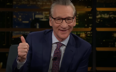 FILE: American late-night host Bill Maher during a segment critical of pro-Palestinian protesters in the US from an episode of HBO's 'Real Time with Bill Maher' that aired April 26, 2024. (Screen capture: YouTube/Real Time with Bill Maher, used in accordance with Clause 27a of the Copyright Law)