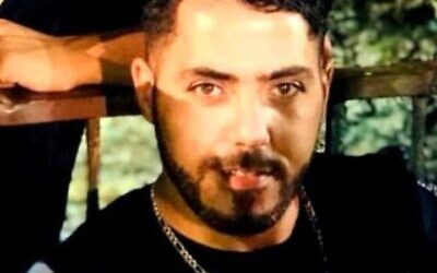 Sharif Sawaed, killed in a Hezbollah missile attack on the Lebanon border, early April 26, 2024. (Courtesy)