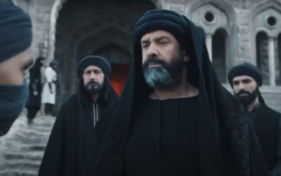 Hassan-i Sabbah in a screengrab from a scene of Egyptian show El-Hashshin. (Youtube, used in accordance with Clause 27a of the Copyright Law)