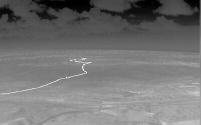 This image, from a video released by the IDF on April 6, 2024, shows a Hamas tunnel being demolished in the Khan Younis area in southern Gaza. (Israel Defense Forces) This image, from a video released by the IDF on April 6, 2024, shows a Hamas tunnel being demolished in the Khan Younis area in southern Gaza. (Israel Defense Forces)