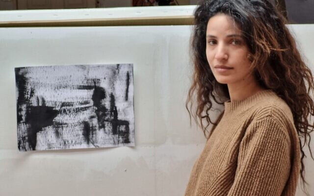 Anuar Jour had trouble creating following the October 7 atrocities. (Bernard Dichek)