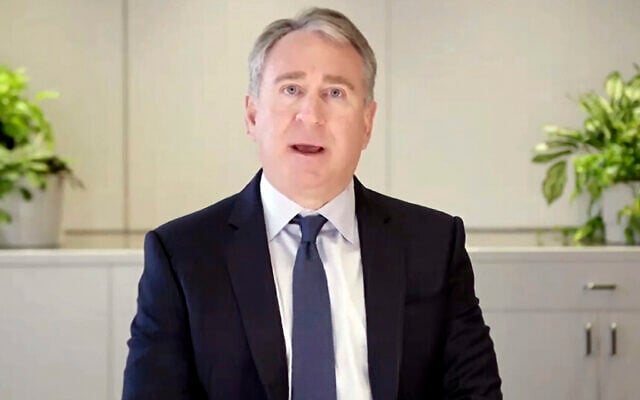 In this image from video provided by the House Financial Services Committee, Kenneth Griffin, chief executive officer of Citadel LLC, testifies during a virtual hearing in Washington, February 18, 2021. (House Financial Services Committee via AP) In this image from video provided by the House Financial Services Committee, Kenneth Griffin, chief executive officer of Citadel LLC, testifies during a virtual hearing in Washington, February 18, 2021. (House Financial Services Committee via AP)