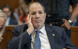 Harvey Weinstein appears at Manhattan criminal court for a preliminary hearing on May 1, 2024 in New York. (David Dee Delgado/Pool Photo via AP)