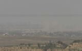 A screenshot taken from AP video showing a general view of northern Gaza as seen from southern Israel, before it was seized by Israeli officials on May 21, 2024. (AP Photo)