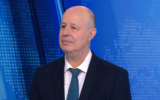 National Security Council Chairman Tzachi Hanegbi speaks to Channel 12, May 4, 2024. (Screen capture: Channel 12; used in accordance with Clause 27a of the Copyright Law)
